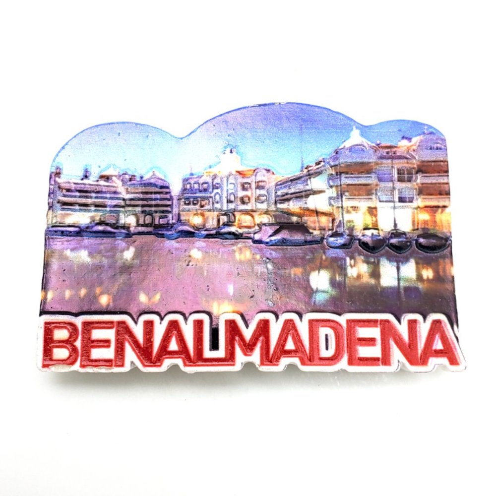 Benalmadena Fridge Magnet Spain Travel Souvenir Magnetic Refrigerator Decor Gift